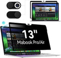 Privacy Screen MacBook Pro 13 Inch/MacBook Air 13 in, Easy On/Off Removable by Protescreen