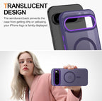 Magnetic for Google Pixel 9 Pro XL Case, Shockproof Slim Translucent Matte - Image 4