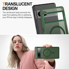 Magnetic for Google Pixel 7 Case, Shockproof Slim Translucent Matte Anti-Slip - Image 4
