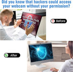 Laptop Camera Cover Slide, 3 Large+3 Small Ultra Thin Webcam Cover - Image 2