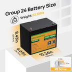 ECO-WORTHY 12V 100AH LiFePO4 Lithium Battery - Image 8