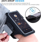 Running Armband with Earphone Bag Cell Phone Armband - Image 3