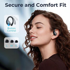 occiam Active Noise Cancelling Ear Buds Bluetooth Headphones Wireless Earbuds - Image 5