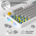AK96 Smart Mechanical Keyboard Gaming, 96 Keys Full Size - Image 2