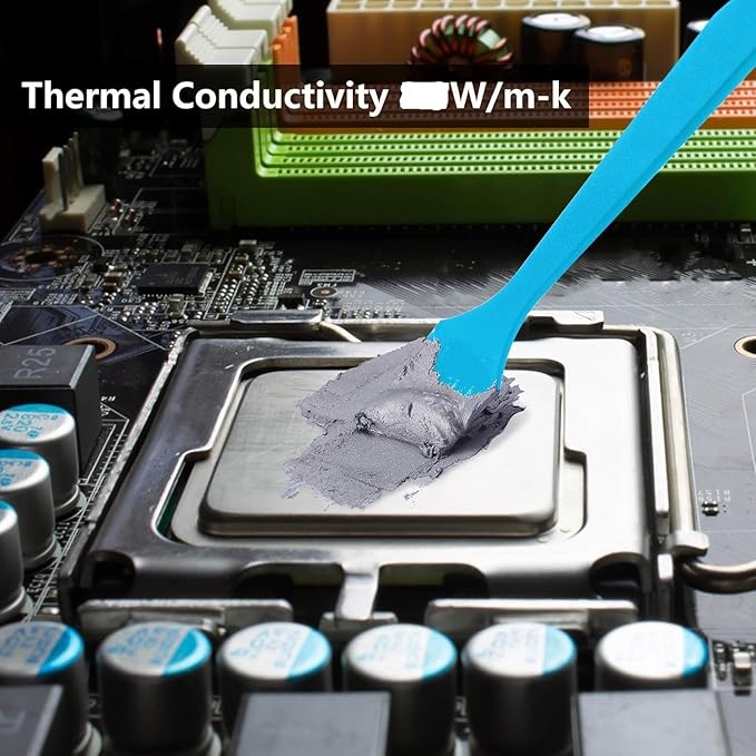 HY500-200g CPU Thermal Heatsink Grease Paste Compound Thermal Conductivity: - Image 7