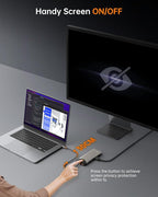 NOVOO USB C Docking Station Dual Monitor, 15 in 1 Laptop Docking Station 3 - Image 5