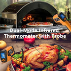 Infrared Thermometer Gun, Non Contact Thermometers Laser Temperature Guns - Image 2