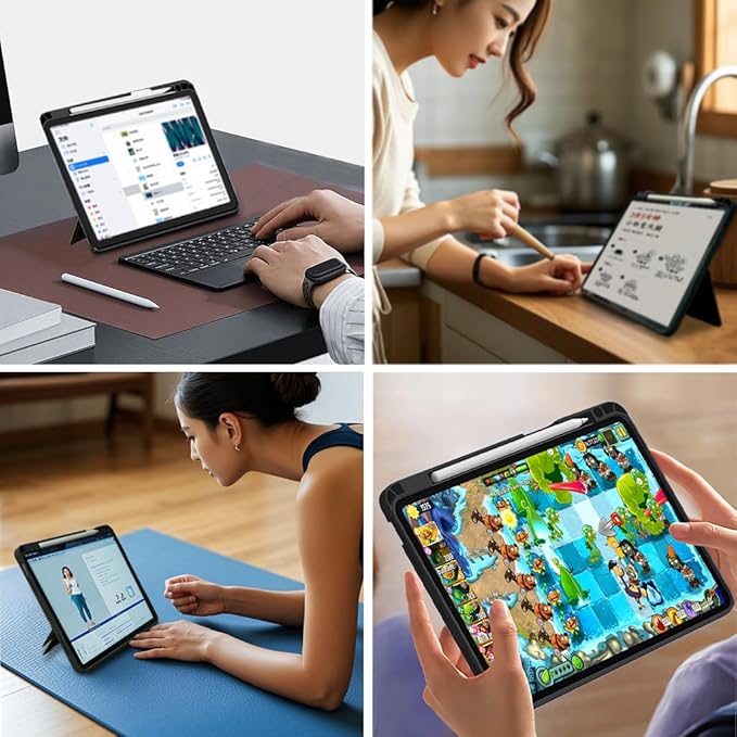 Detachable Keyboard Case for iPad 10th Gen & 11th Gen, Slim Cover - Image 6