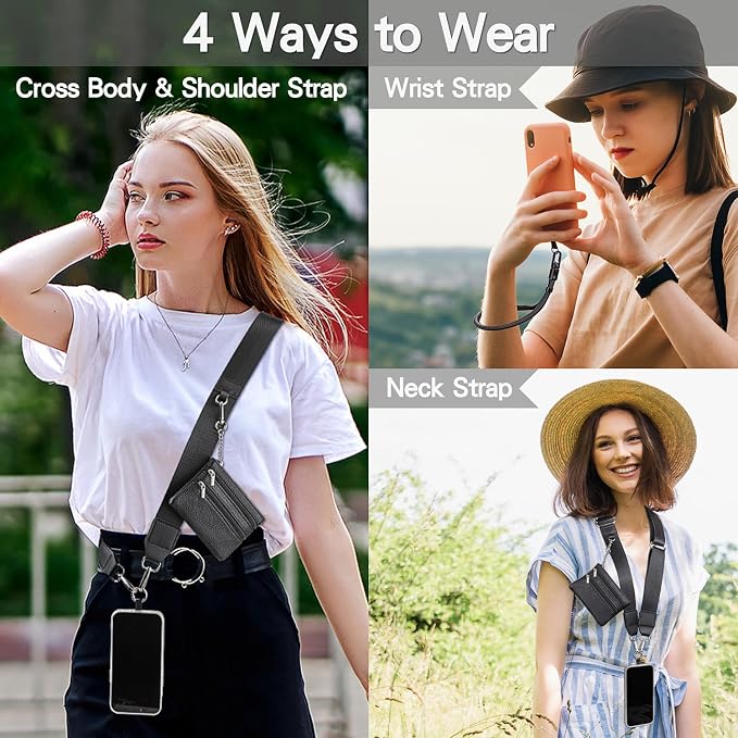 Save Girls Phone Strap with Wallet, Clip and Go Lanyard - Image 4