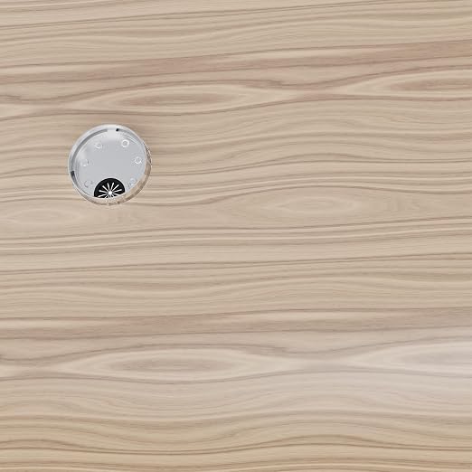 Desk Grommet 3-1/8 Inch 80mm, Zinc Alloy Computer Desk Wire Hole Cover - Image 6