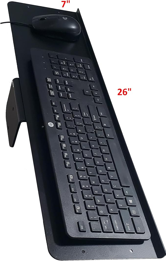 SDS iMount 1.0 Wall Mount Utility Stand – Versatile 7"x26" Tray - Image 2