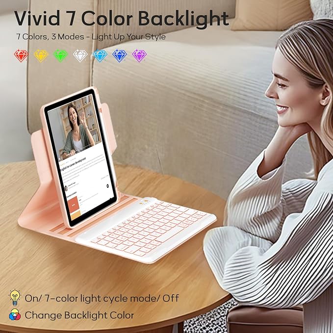 BLUTLOTUS for iPad 11th 10th Generation Case - Image 6
