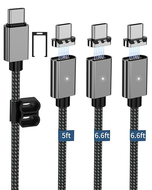 ZBF 100W USB C Magnetic Charging Cable, Magnetic Charger Cable by ZBF