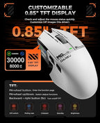 DAREU A980PROMAX Wireless Gaming Mouse-4K/8K Polling-30K DPI Optical - Image 4