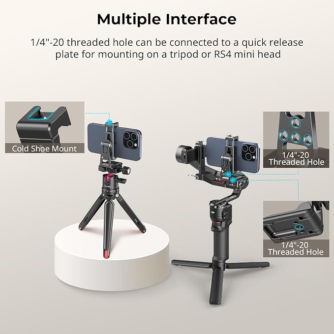SmallRig Metal Phone Tripod Mount - Image 4