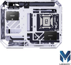MegaPC X-Era Open-Frame Mid-Tower Micro-ATX/Mini-ITX Gaming Case – Tempered - Image 6