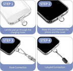 CACOE Phone Lanyard 2 Pcs-1 Pcs Adjustable Neck Strap, Universal Crossbody - Image 3