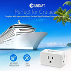 Unidapt Multi Plug Outlet Extender 2 Pack - Image 5