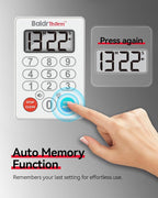 BaldrTherm Digital Kitchen Timer, Magnetic Waterproof Countdown Timer - Image 4