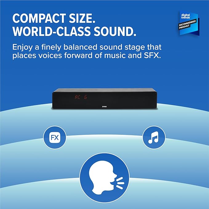 ZVOX Dialogue Clarifying Sound Bar - Image 10