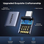 UGREEN USB C to USB Adapter 4 Pack, 10Gbps USBC Male to USB 3.2 Female Adapter - Image 2