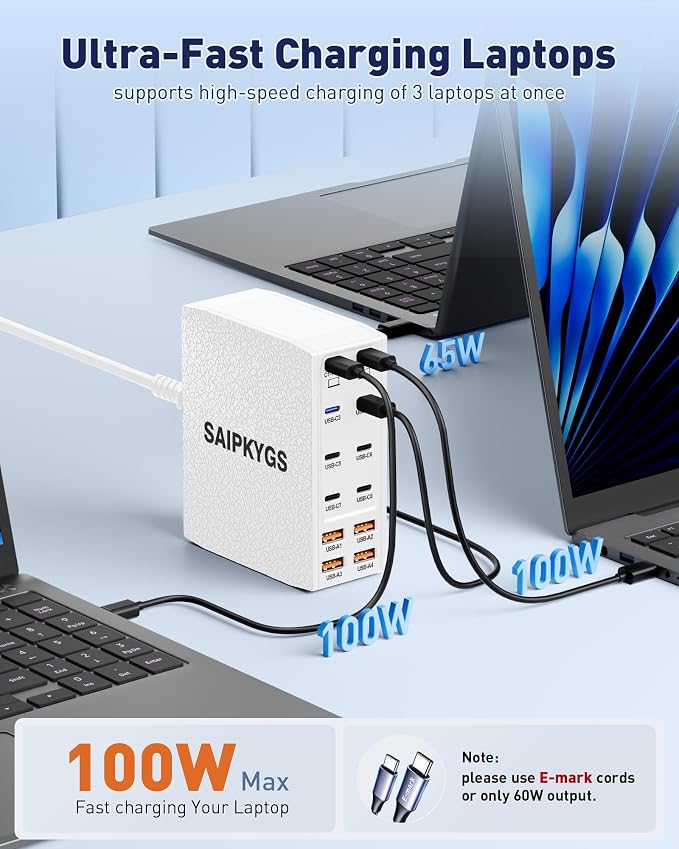 Charging Station, 12-Port USB C Charger Block - Image 3