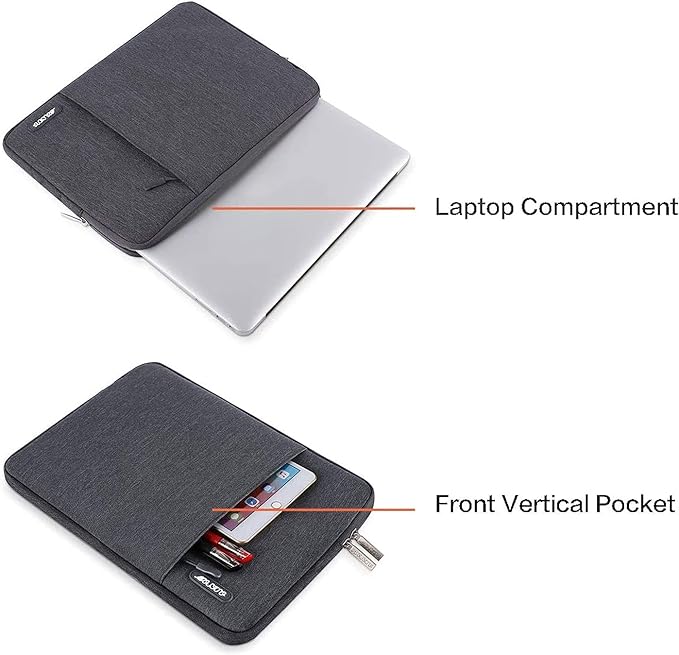 MOSISO Laptop Case 13.3 inch, 13-13.3 inch Laptop Sleeve Compatible - Image 4