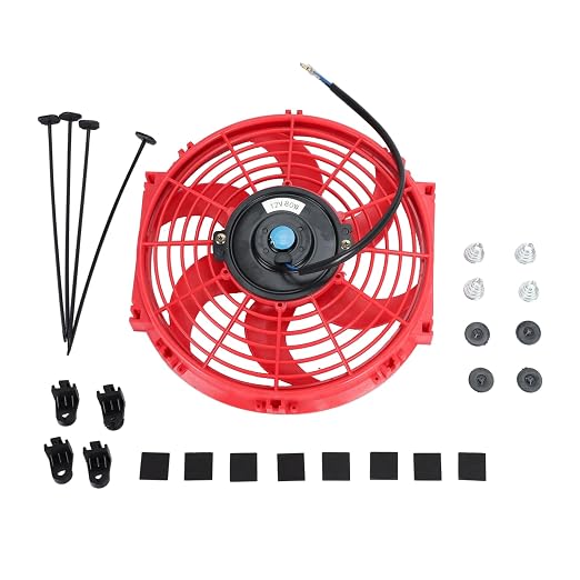 2PCS 10 inch Slim Fan Push Pull Electric Radiator Cooling 12V 80W Mount - Image 8