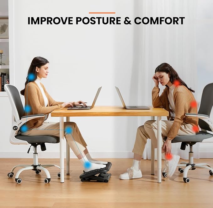 ErGear Under Desk Footrest, Adjustable Foot Rest - Image 2