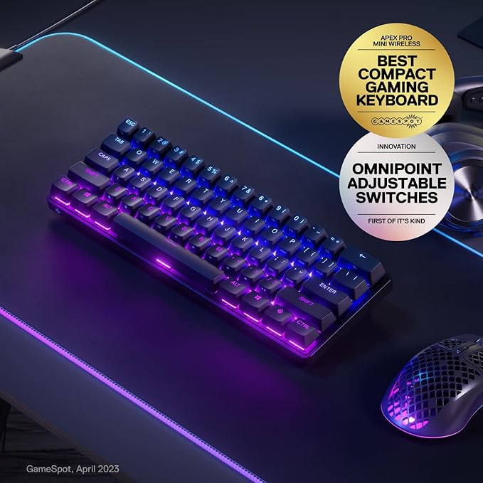 SteelSeries Apex Pro Mini Wireless Keyboard - Image 2