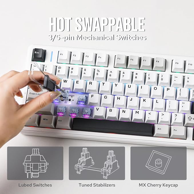 EPOMAKER X Aula F99 PRO Wireless Gaming Keyboard - Image 6