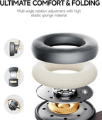 Picun B8 Bluetooth Headphones, 120H Playtime Headphones Wireless Bluetooth - Image 7