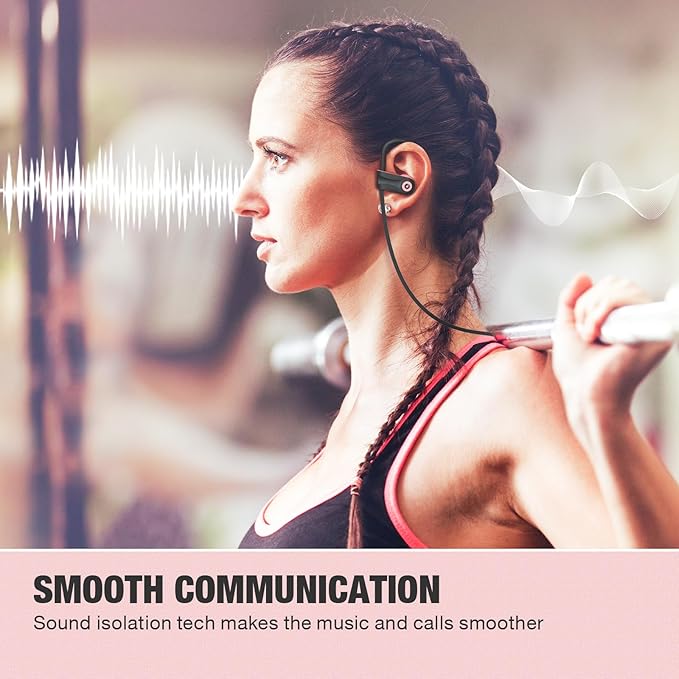 Boean Bluetooth Headphones, Wireless Earbuds - Image 3