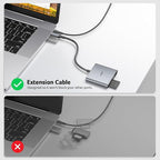 Acer SD Card Reader USB C, 3 in 1 Memory Card Reader - Image 5