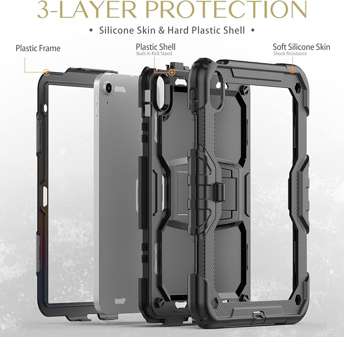 Ambison Case for iPad 11th Generation 11'' 2025/iPad 10th Generation 10.9''2022 - Image 5