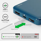 2-Pack Portable Charger, Slimmer 10000mAh Power Bank, Fast Charging Battery Pack - Image 4