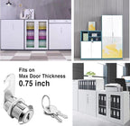 Cabinet Cam Locks Keyed Alike, Secure File Drawer Mailbox RV Storage - Image 5