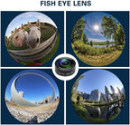 Cell Phone Camera Lens Kit, 11 in 1 Super Wide Angle+ Macro+ Fisheye Lens - Image 4