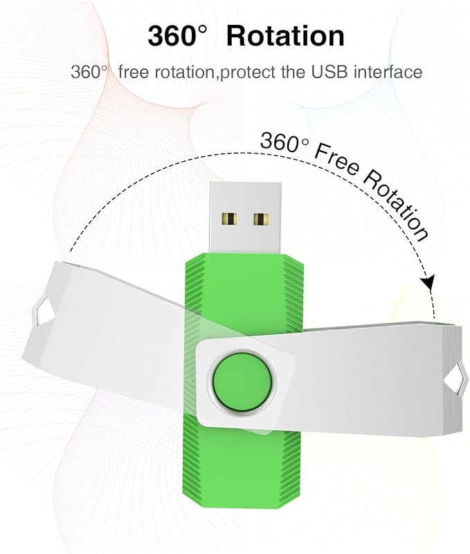 Aiibe 5 Pack 64GB USB 3.0 Flash Drive 64GB USB 3.0 Drive 5 Pack Thumb Drive - Image 5