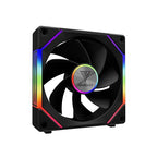 GAMDIAS 120mm ARGB PWM Case Fan, 2 Blades in 1 Fan Pack, Sync - Image 16