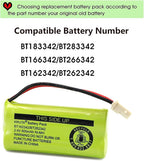 Kruta BT166342 BT266342 Battery 2.4V 800mah Replacement Battery Pack Compatible - Image 5