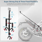 Motorcycle Mount kit for Insta36O X5 X4, Bike Handlebar Clamp Mount and 59" - Image 6