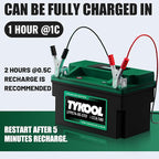 YTX7A-BS-STD 12.8V 3AH 180CCA LiFePO4 Lithium Motorcycle Battery fit - Image 5