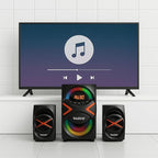 Boytone BT-326F, 2.1 Bluetooth Powerful Home Theater Speaker System, - Image 6