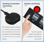 KVM Switch hdmi 1 Monitors 2 Computers 4K@60Hz, usb3.0 Devices Keyboard Mouse - Image 5