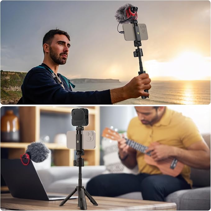 NEEWER Basics Mini Desk Selfie Stick Tripod Compatible - Image 7