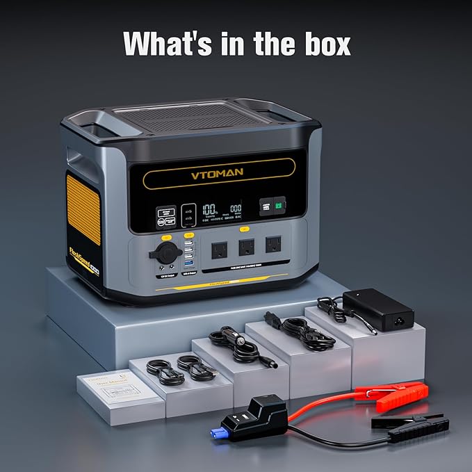 VTOMAN FlashSpeed 1500 Portable Power Station - Image 4