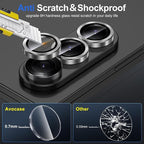 for Samsung Galaxy Z Fold 7 Camera Lens Protector, Individual Metal Ring - Image 3