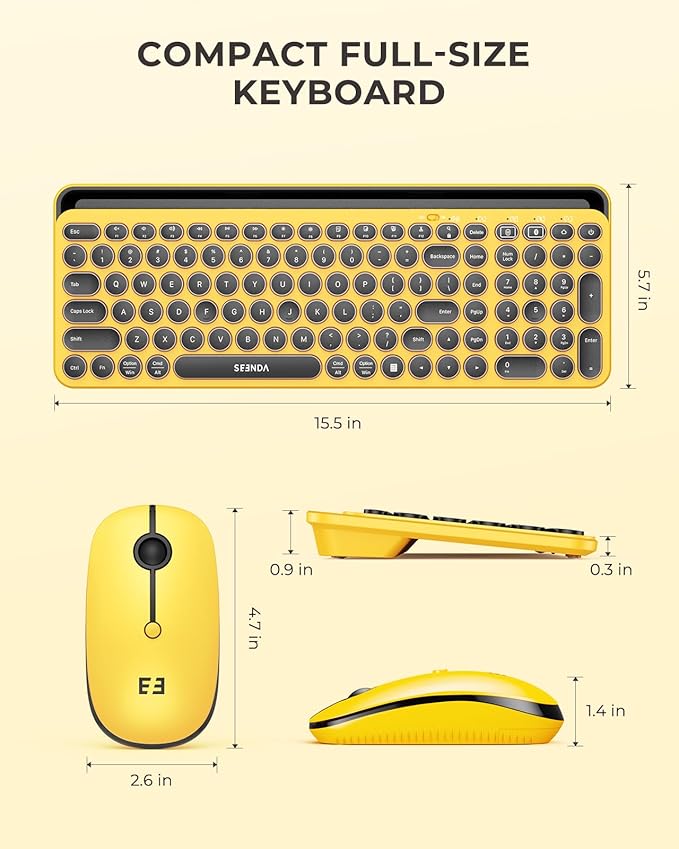 seenda Bluetooth Keyboard and Mouse - Image 6