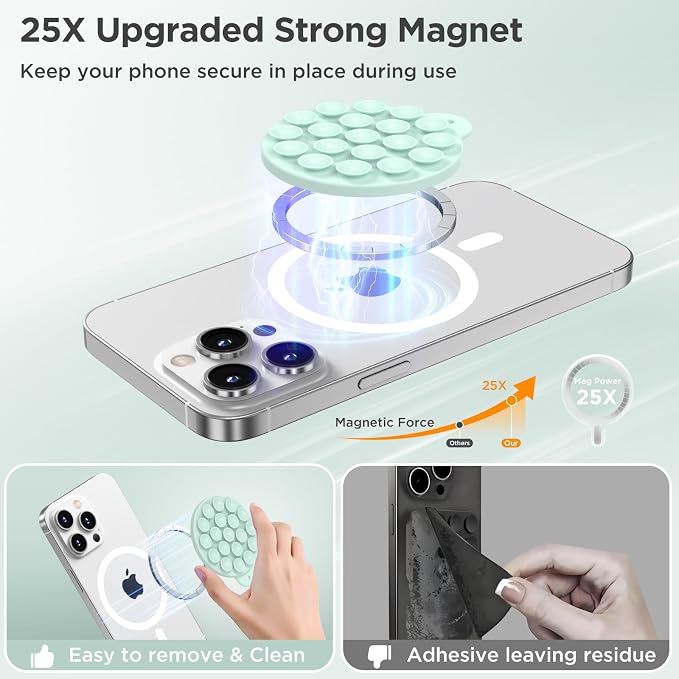 Magnetic Suction Cup Phone Mount - Image 5